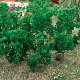 MP Scenery Products 70020 - Medium Green Branches 1.5" to 3" height, (50/pk)