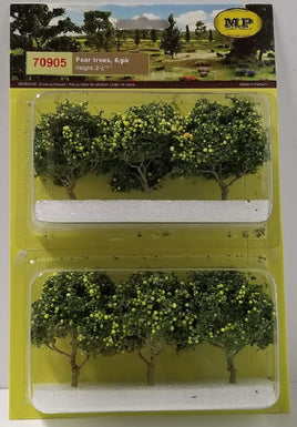 MP Scenery Products 70905 - HO scale - Pear Tree Grove 2" to 2-1/2", 6/pk
