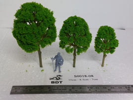 BDT Trees S0018-08 - All Scale - Plastic Mulberry tree-111 color - 10/pk