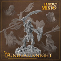 Fantasy Minis - FM07 - Undead Knight 28mm