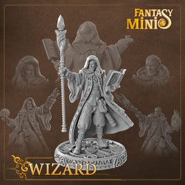 Fantasy Minis - FM02 - Wizard 28mm