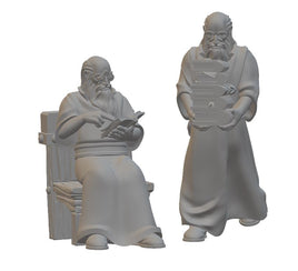 Tiny-Furniture - TF-F27p Librarians - UNPAINTED